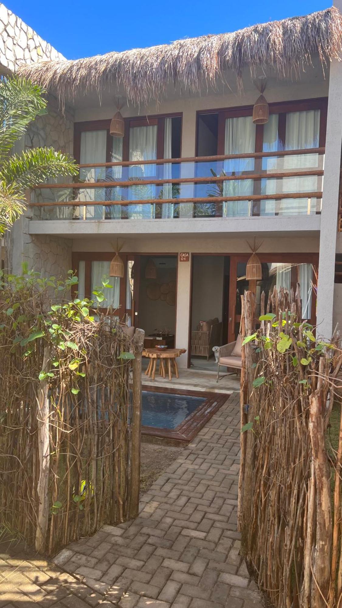 Casa De Luxo Na Praia Do Patacho - Cond. Azulu, Casa 04 Villa Pôrto de Pedras Eksteriør billede