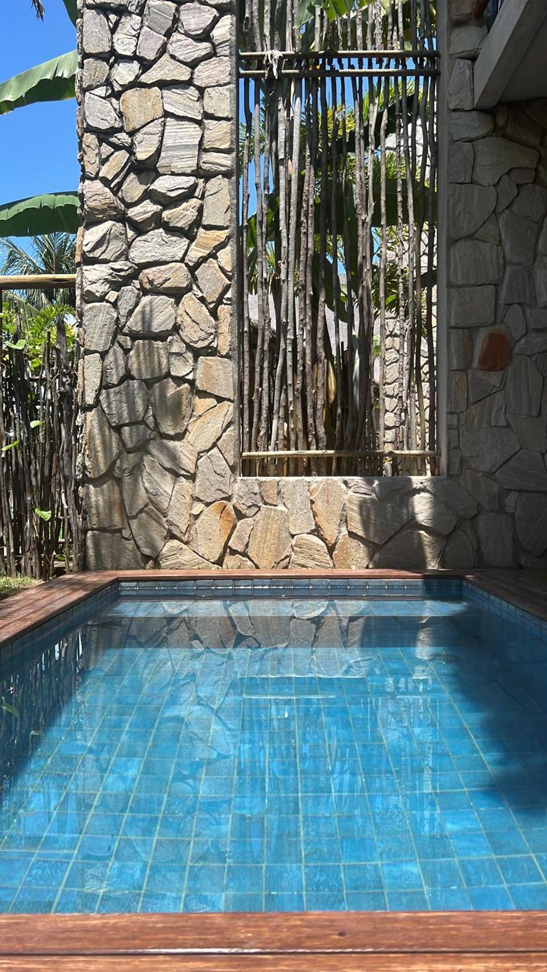 Casa De Luxo Na Praia Do Patacho - Cond. Azulu, Casa 04 Villa Pôrto de Pedras Eksteriør billede